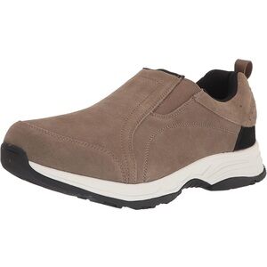 Propet NIB Cash Suede Slip On MCX104S Gunsmoke Men Extra Wide Size 11.5 XX (5E)